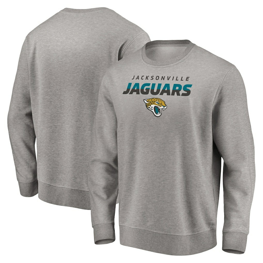 Jacksonville Jaguars Elevate Play Pullover Sweatshirt Gray | NFL