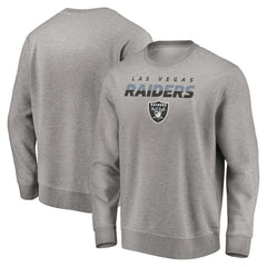 Las Vegas Raiders Elevate Play Pullover Sweatshirt Gray | NFL