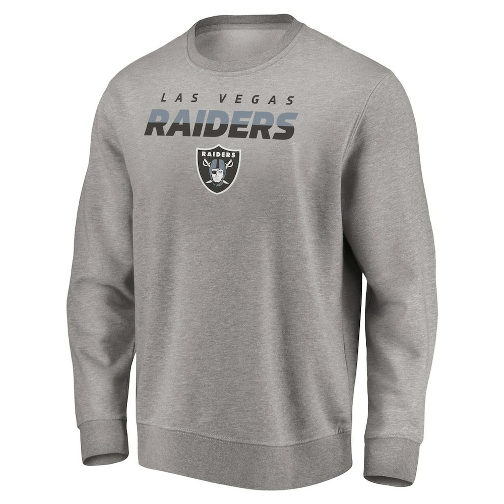 Las Vegas Raiders Elevate Play Pullover Sweatshirt Gray | NFL