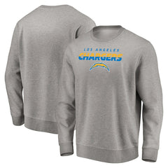 Los Angeles Chargers Elevate Play Pullover Sweatshirt Gray | NFL
