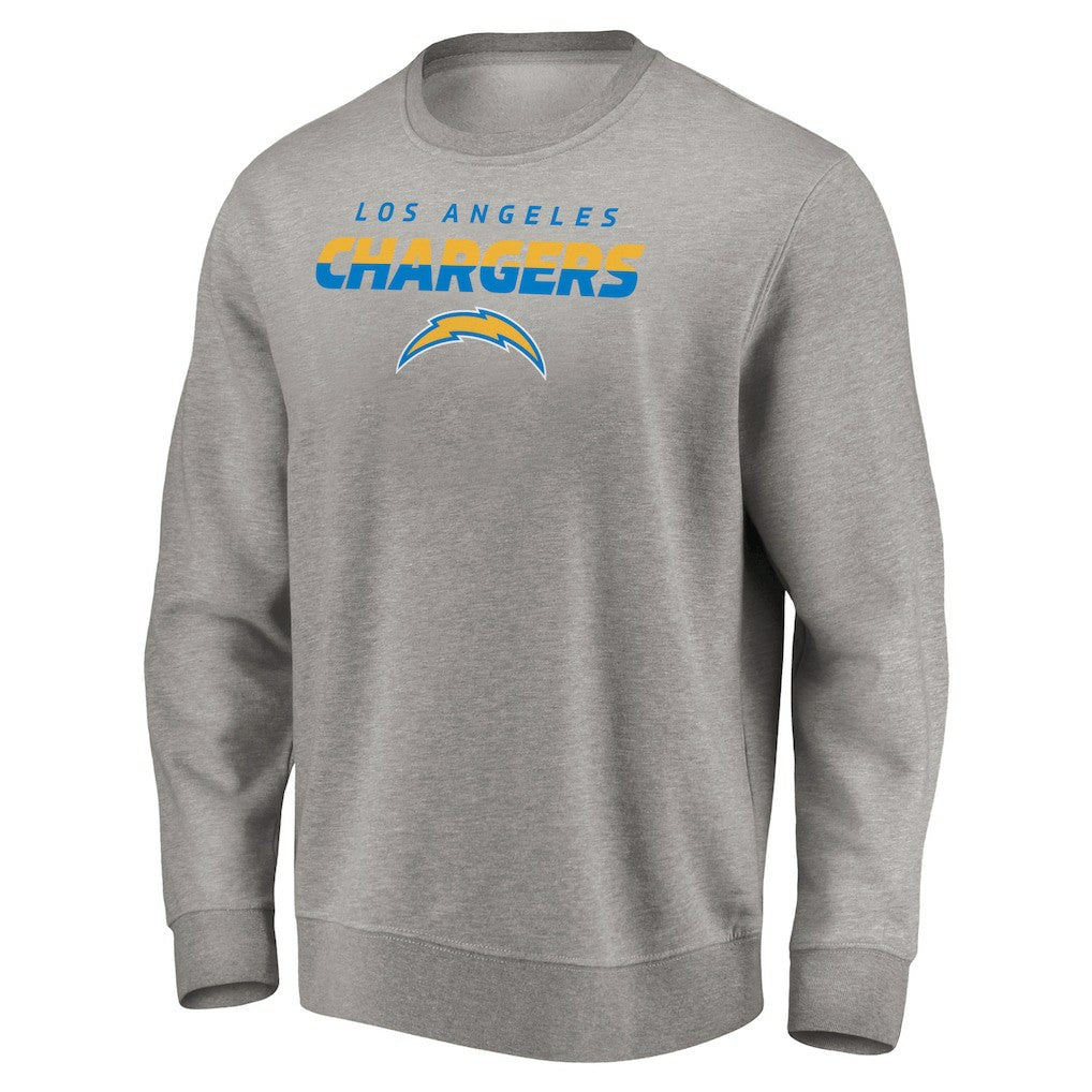 Los Angeles Chargers Elevate Play Pullover Sweatshirt Gray | NFL