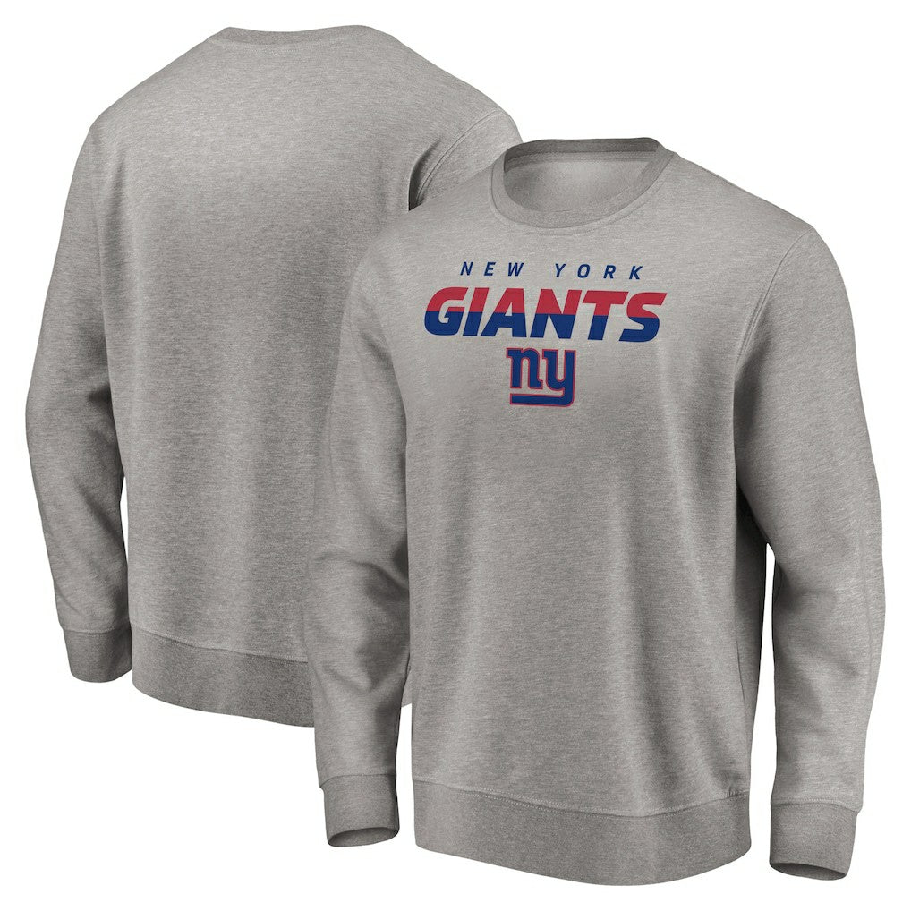 New York Giants Elevate Play Pullover Sweatshirt Gray | NFL