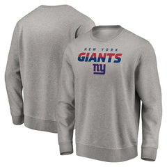New York Giants Elevate Play Pullover Sweatshirt Gray | NFL