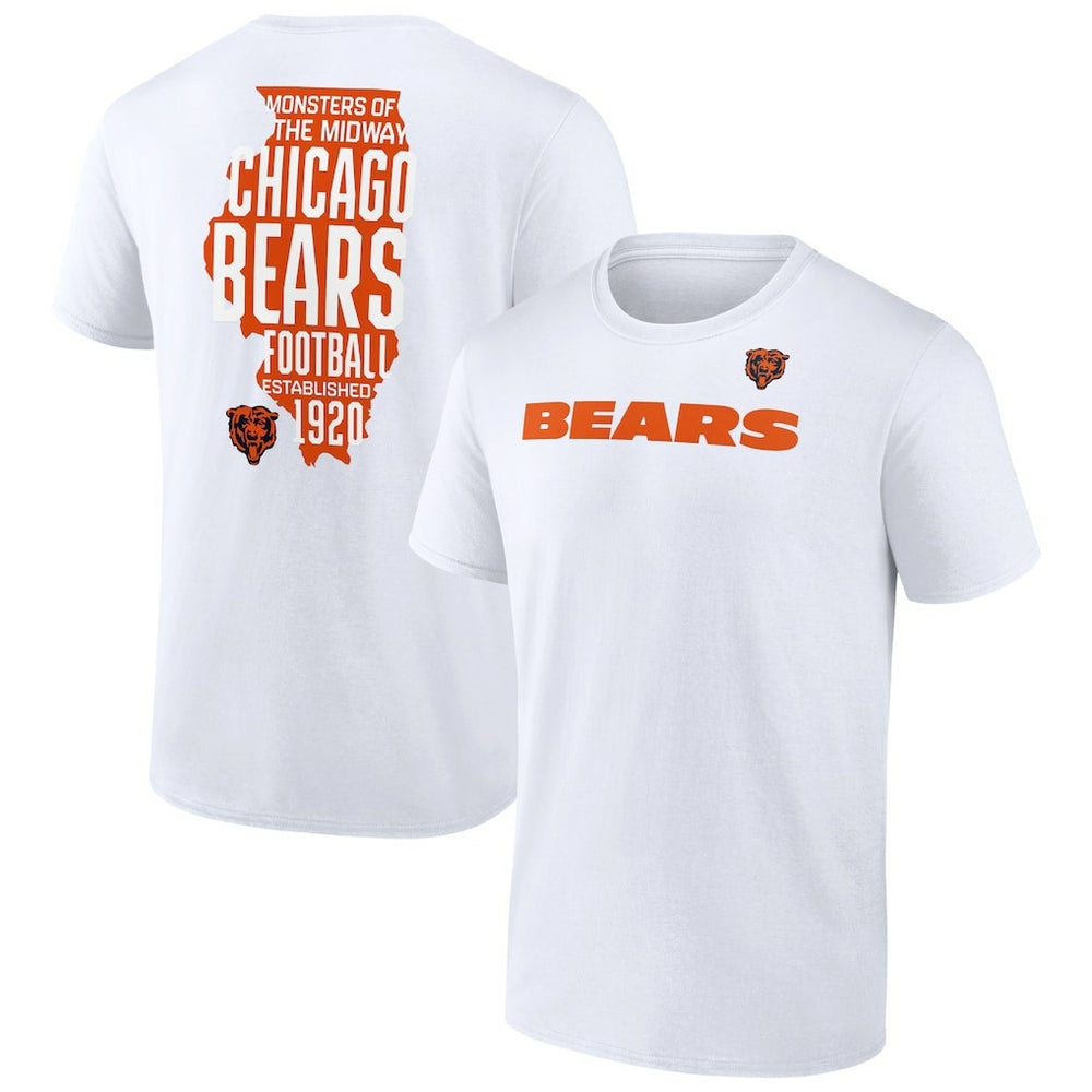 Chicago Bears Hot Shot T-Shirt White | NFL