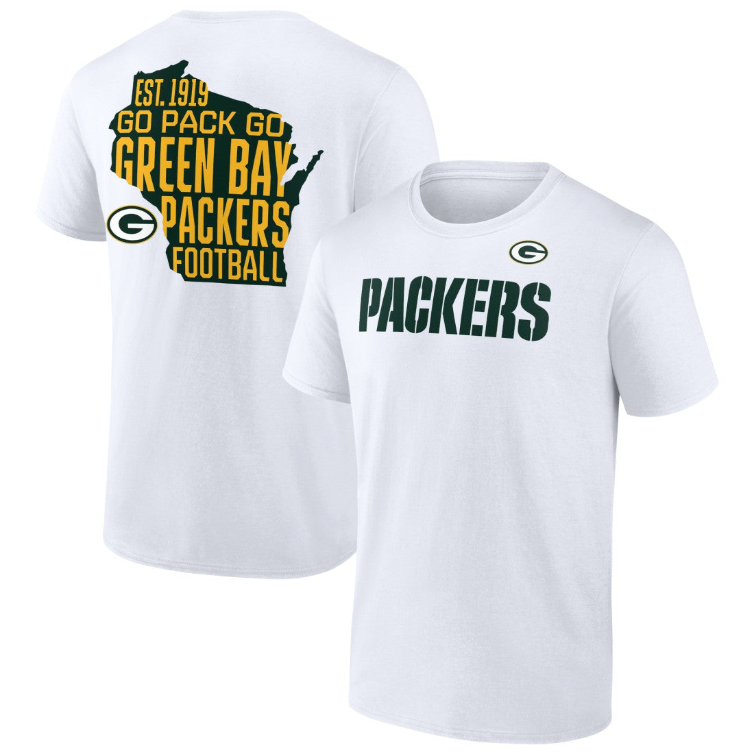 Green Bay Packers Hot Shot T-Shirt White | NFL