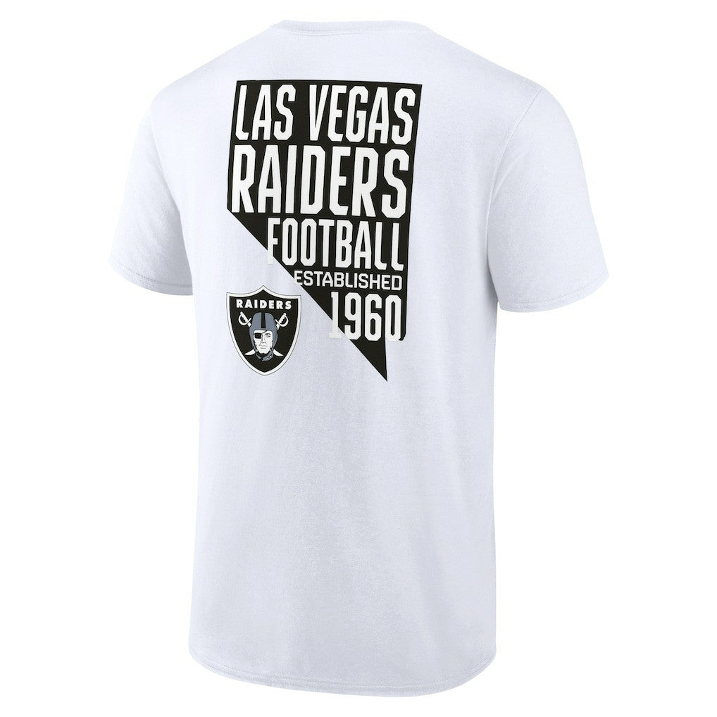 Las Vegas Raiders Hot Shot T-Shirt White | NFL