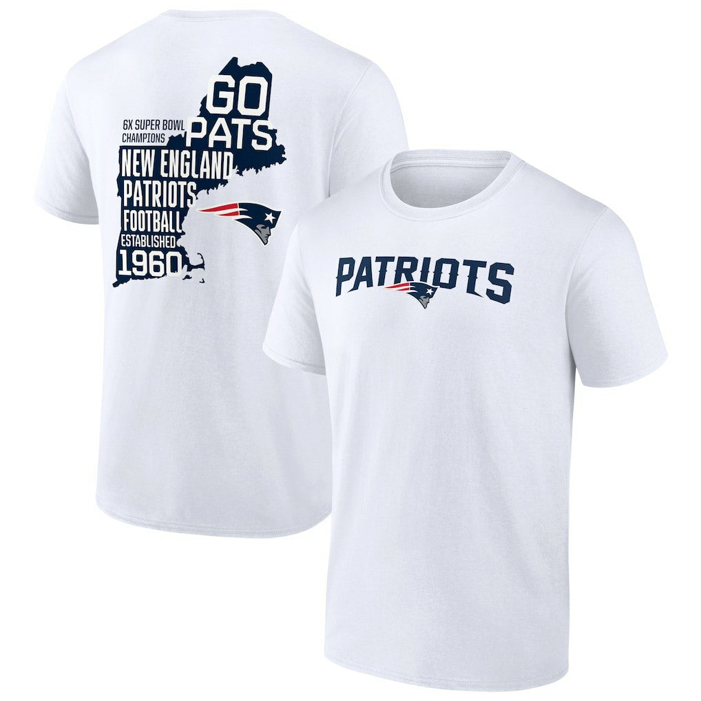 New England Patriots Hot Shot T-Shirt White | NFL