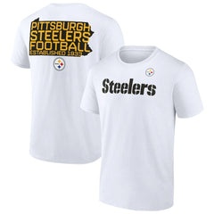 Pittsburgh Steelers Hot Shot T-Shirt White | NFL