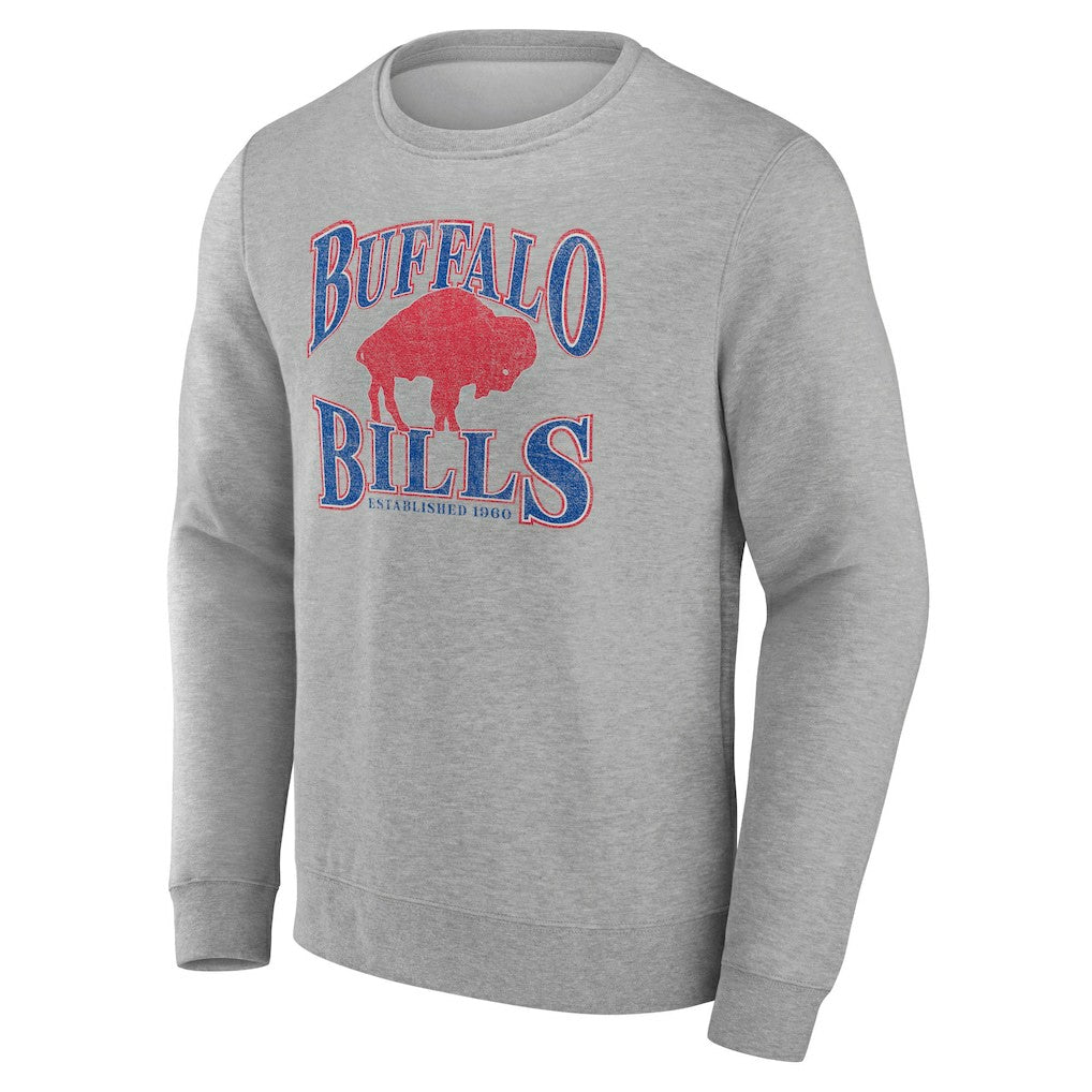 Buffalo Bills Playability Pullover Sweatshirt Gray | NFL