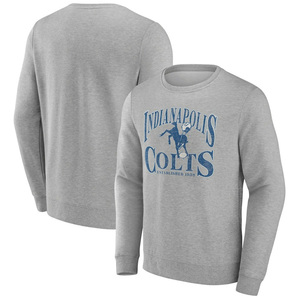 Indianapolis Colts Playability Pullover Sweatshirt Gray | NFL