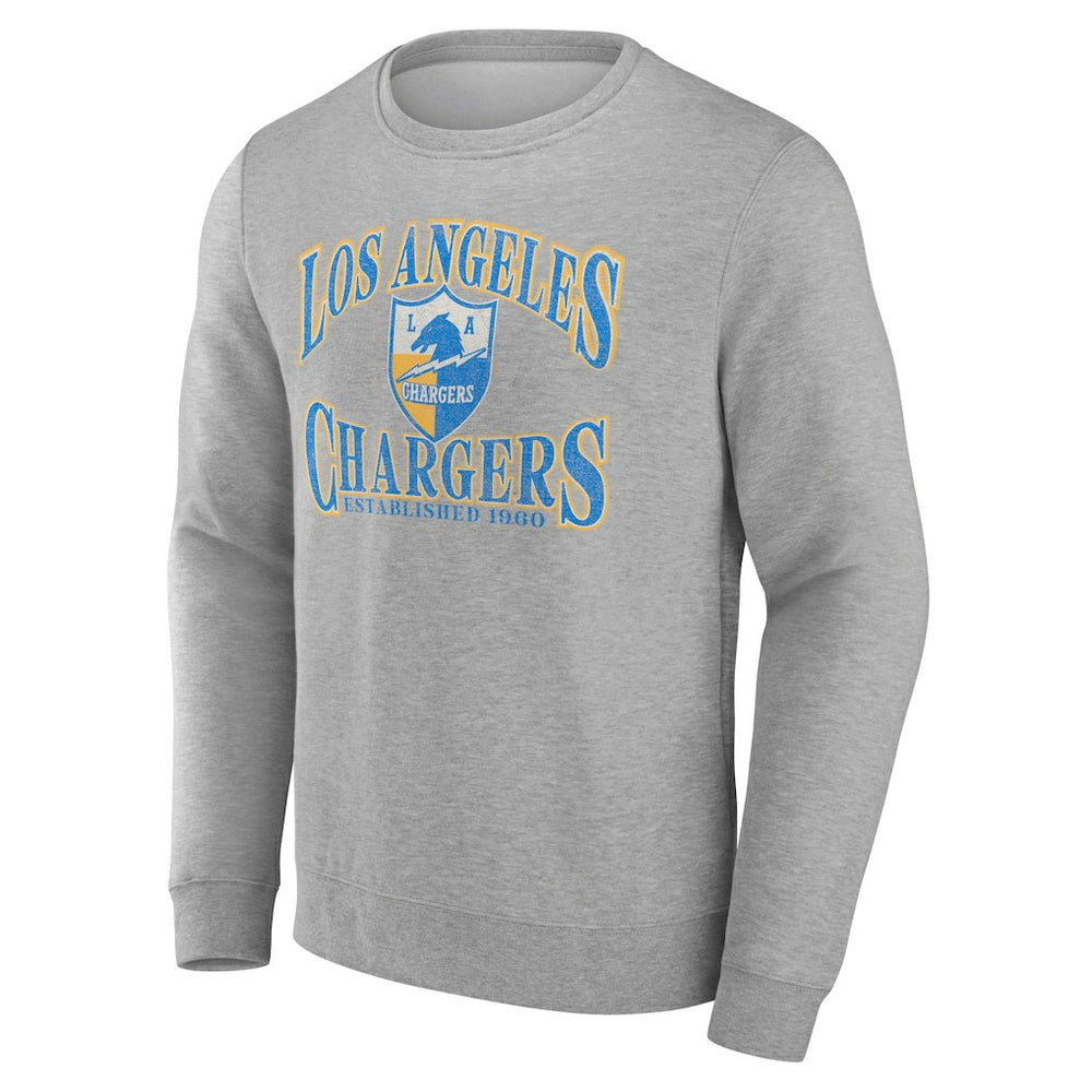 Los Angeles Chargers Playability Pullover Sweatshirt Gray | NFL