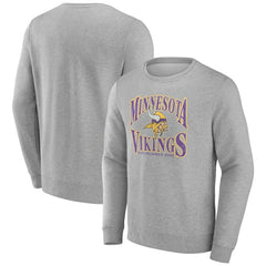 Minnesota Vikings Playability Pullover Sweatshirt Gray | NFL