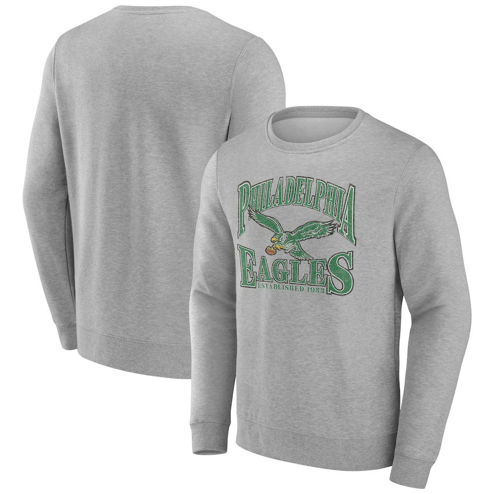 Philadelphia Eagles Playability Pullover Sweatshirt Gray | NFL