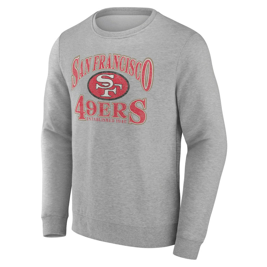 San Francisco 49ers Playability Pullover Sweatshirt Gray | NFL