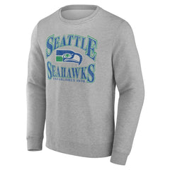 Seattle Seahawks Playability Pullover Sweatshirt Gray | NFL