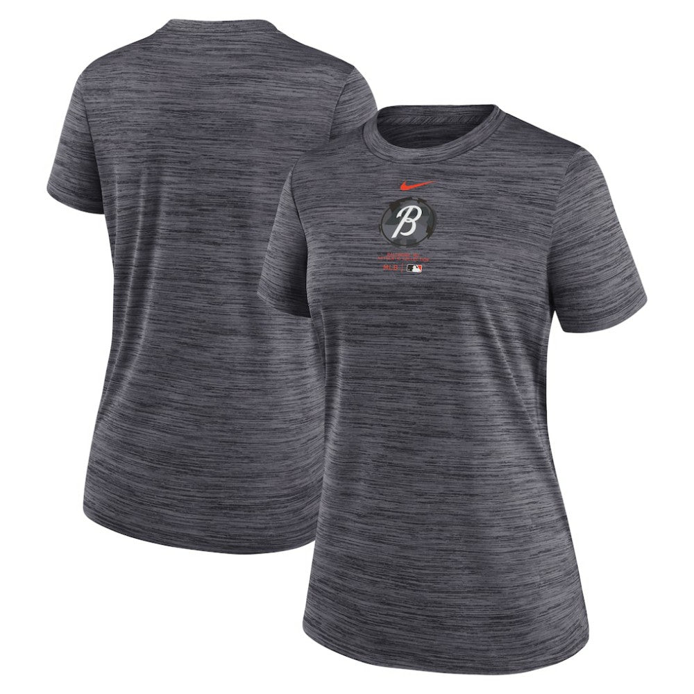 Baltimore Orioles Nike Women's City Connect Practice Velocity T-Shirt - MLB