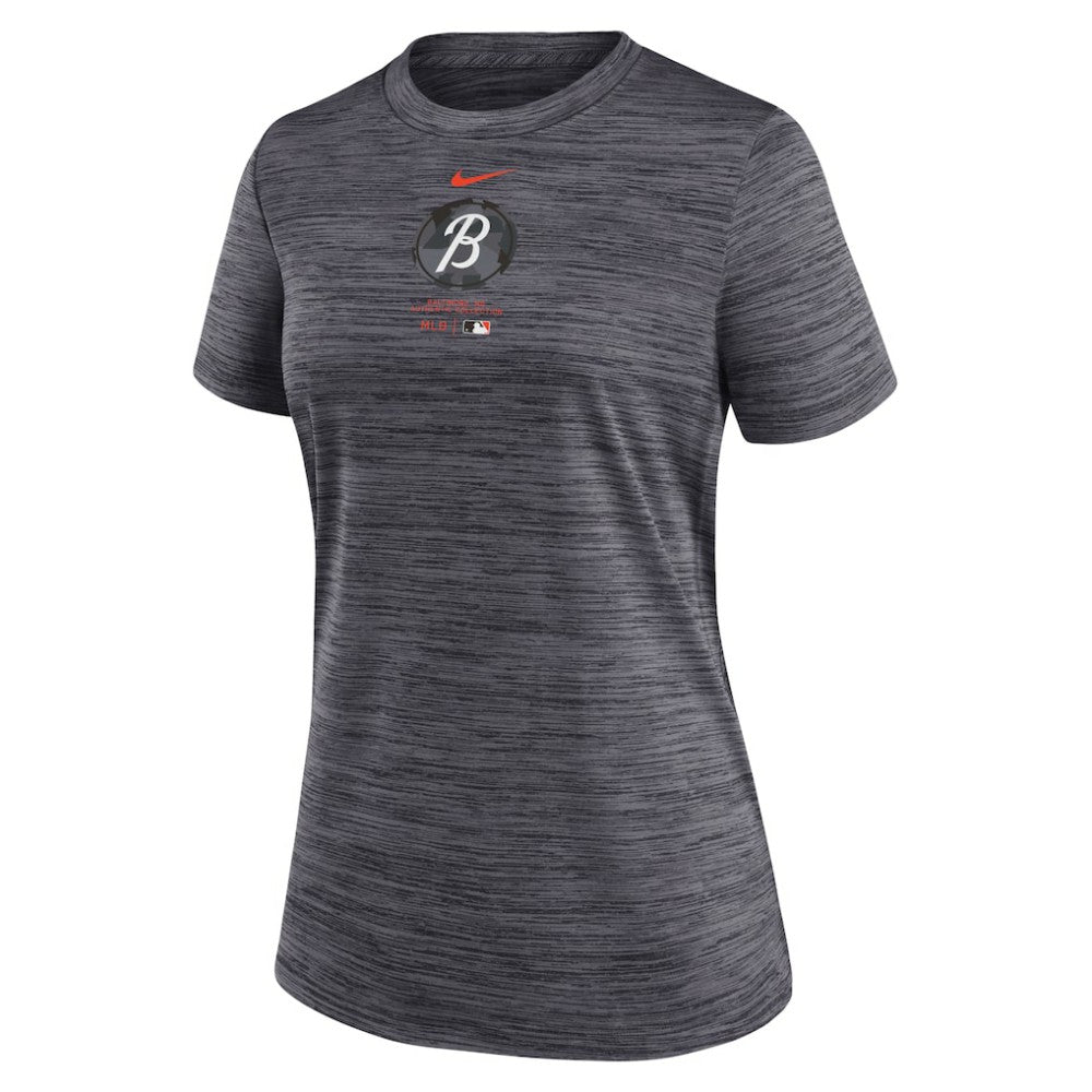 Baltimore Orioles Nike Women's City Connect Practice Velocity T-Shirt - MLB