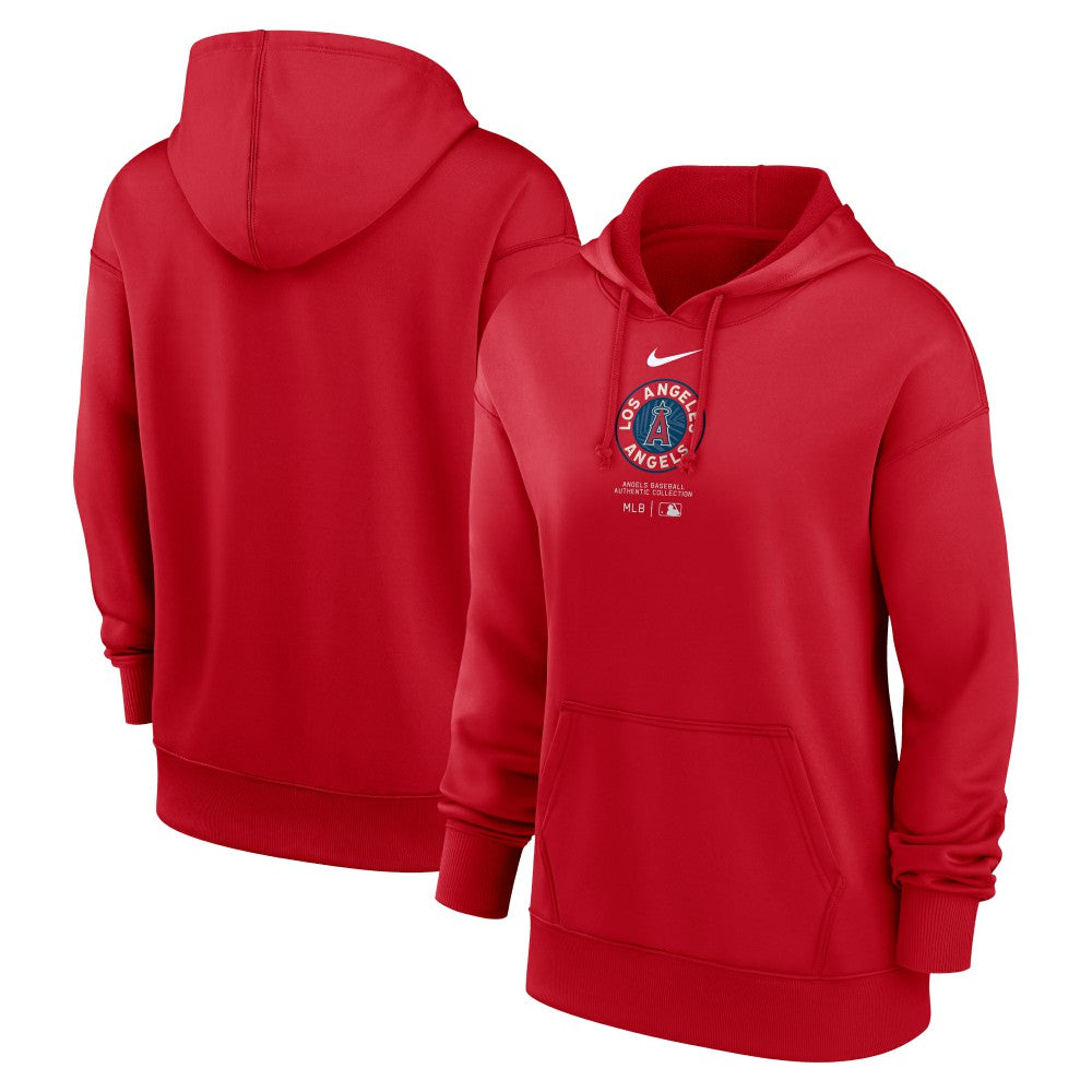 Los Angeles Angels Nike Women's City Connect Practice Performance Pullover Hoodie - MLB