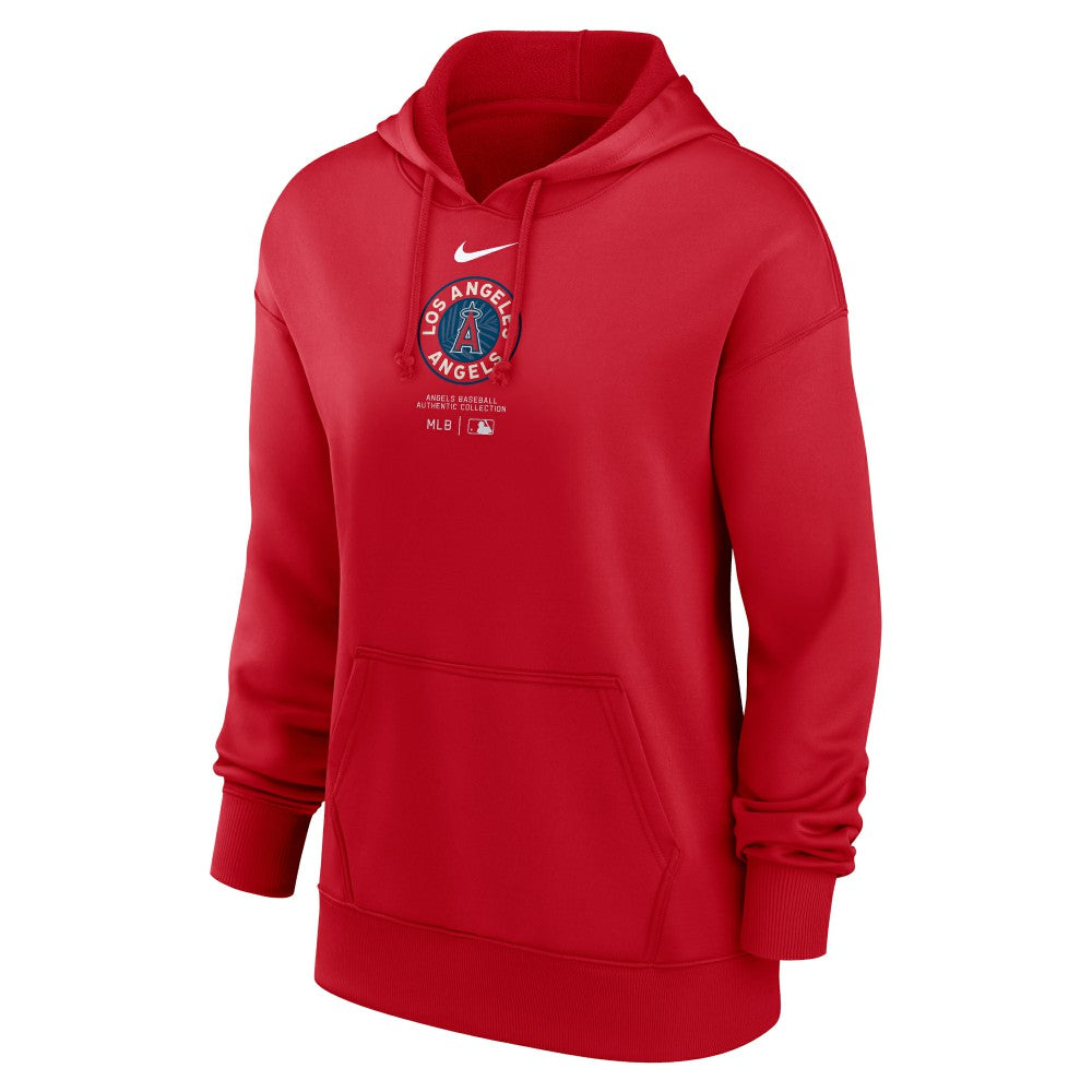 Los Angeles Angels Nike Women's City Connect Practice Performance Pullover Hoodie - MLB
