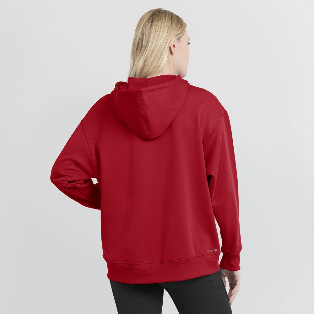 Los Angeles Angels Nike Women's City Connect Practice Performance Pullover Hoodie - MLB