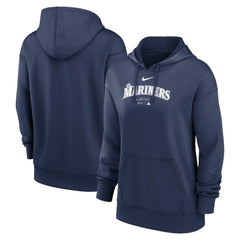 Seattle Mariners Nike Women's Authentic Collection Performance Pullover Hoodie - MLB