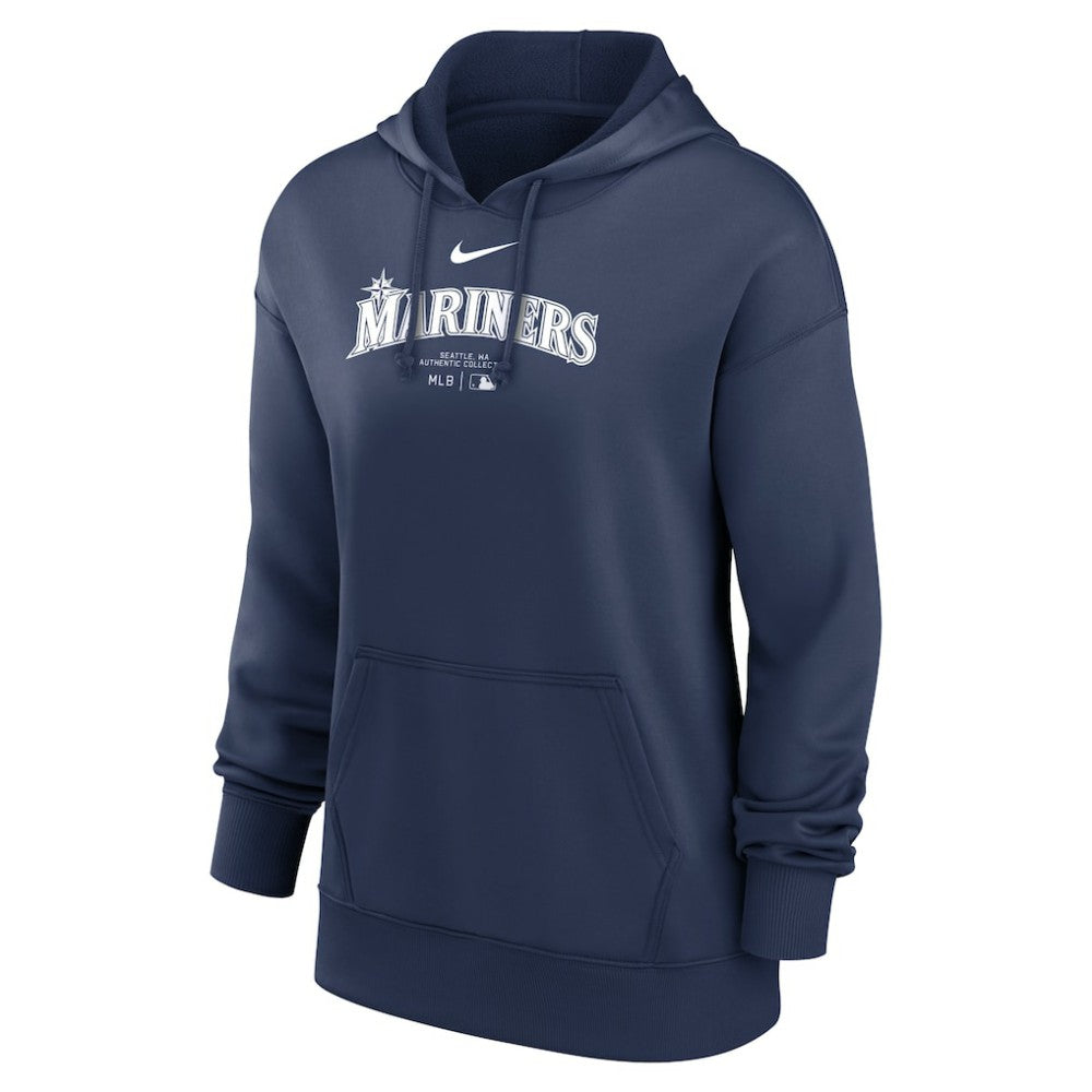 Seattle Mariners Nike Women's Authentic Collection Performance Pullover Hoodie - MLB