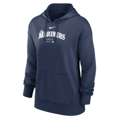 Seattle Mariners Nike Women's Authentic Collection Performance Pullover Hoodie - MLB