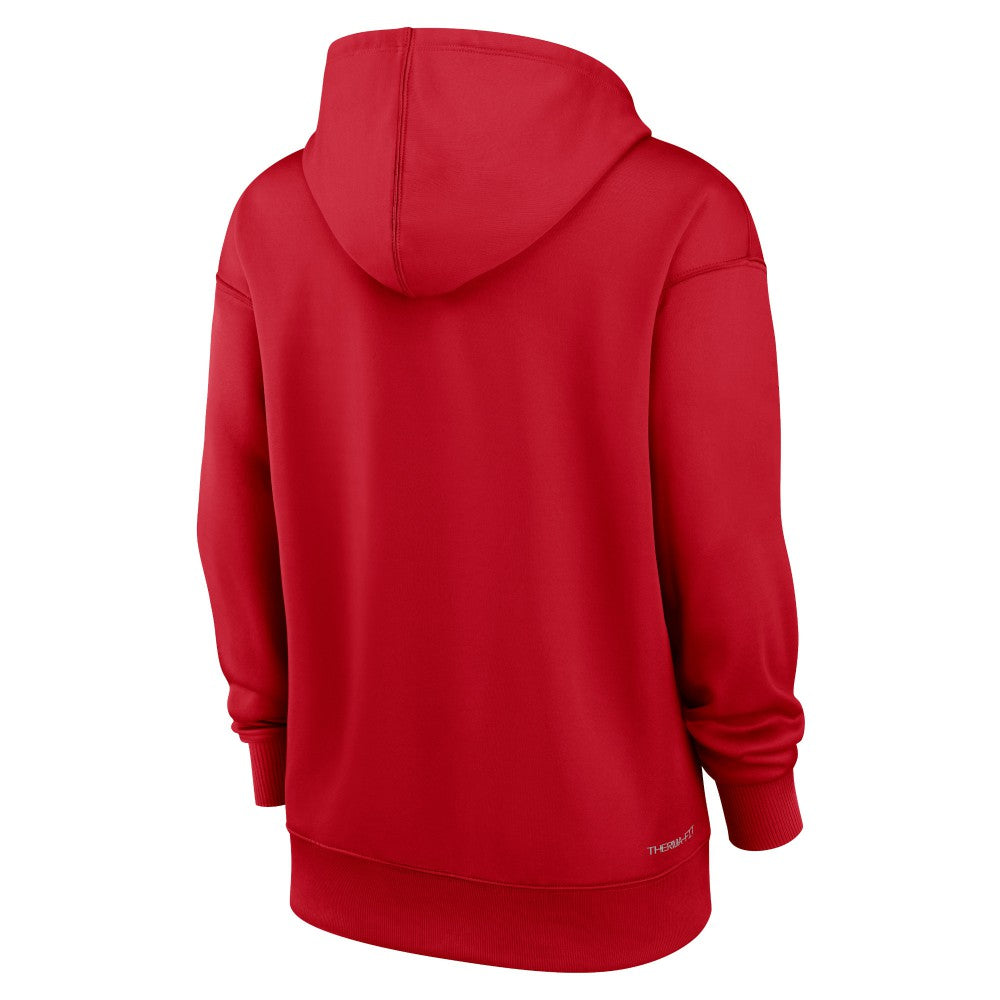 Los Angeles Angels Nike Women's Authentic Collection Performance Pullover Hoodie - MLB