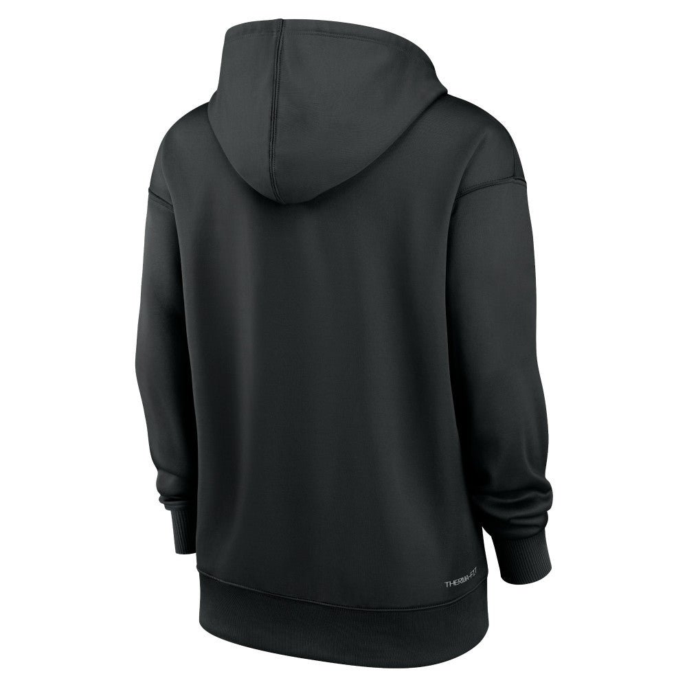 Miami Marlins Nike Women's Authentic Collection Performance Pullover Hoodie - MLB