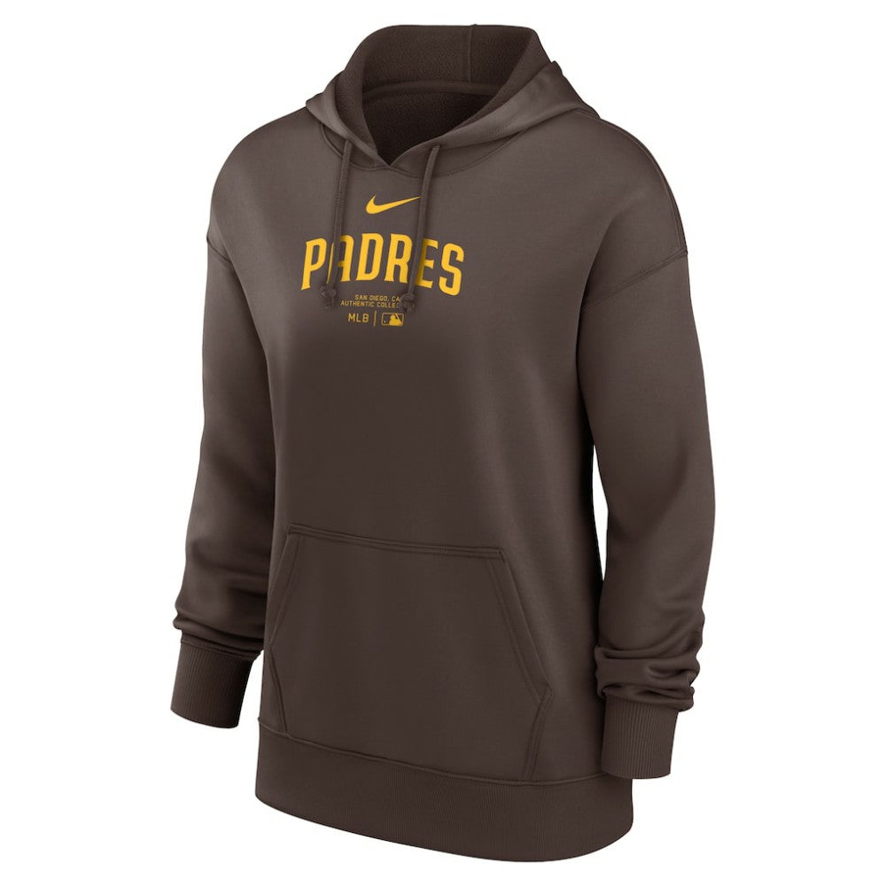 San Diego Padres Nike Women's Authentic Collection Performance Pullover Hoodie - MLB