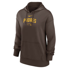 San Diego Padres Nike Women's Authentic Collection Performance Pullover Hoodie - MLB