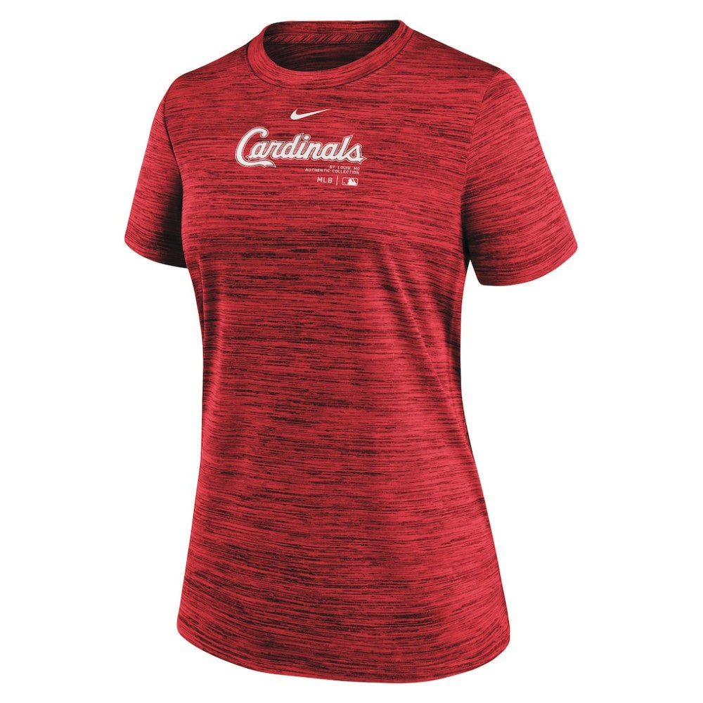 St. Louis Cardinals Nike Women's Authentic Collection Velocity Performance T-Shirt - MLB