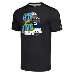 Anthony Richardson Sr. Indianapolis Colts Homage Unisex Caricature Player Tri-Blend T-Shirt Charcoal | NFL