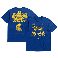 Golden State Warriors Bleacher Report x  Unisex World Tour T-Shirt Royal - NBA