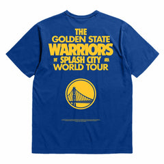 Golden State Warriors Bleacher Report x  Unisex World Tour T-Shirt Royal - NBA