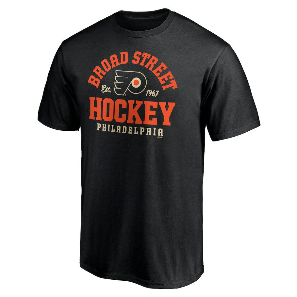 Philadelphia Flyers Hometown Collection Broad Street T-Shirt - Black - NHL