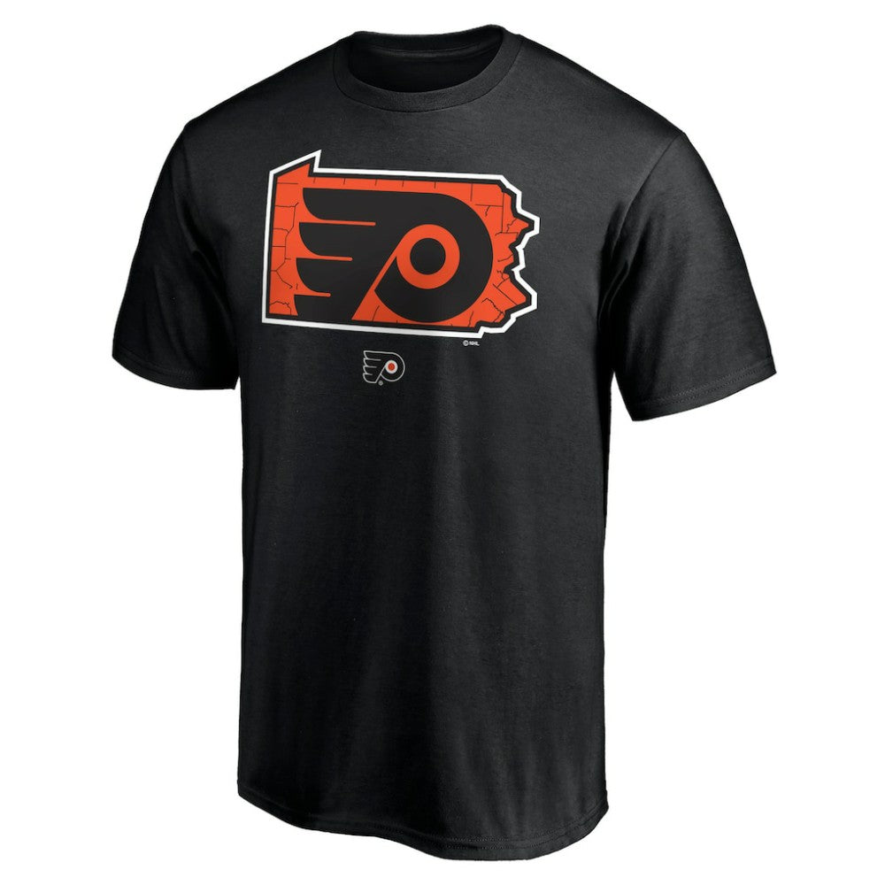 Philadelphia Flyers Hometown Collection State T-Shirt - Black - NHL