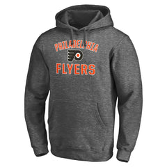 Philadelphia Flyers Victory Arch Pullover Hoodie - Charcoal - NHL