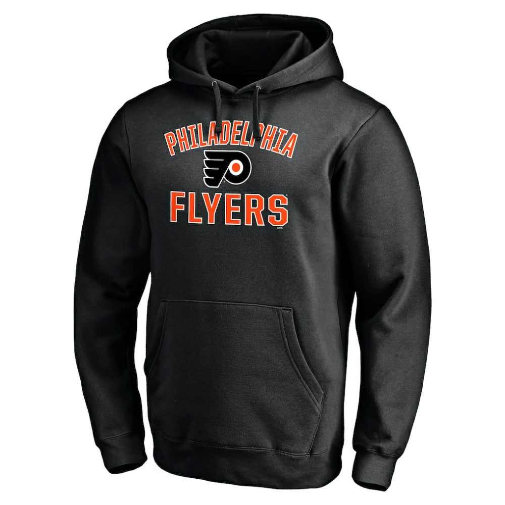 Philadelphia Flyers Victory Arch Pullover Hoodie - Black - NHL