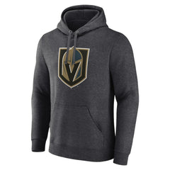 Vegas Golden Knights Primary Logo Pullover Hoodie - Charcoal - NHL