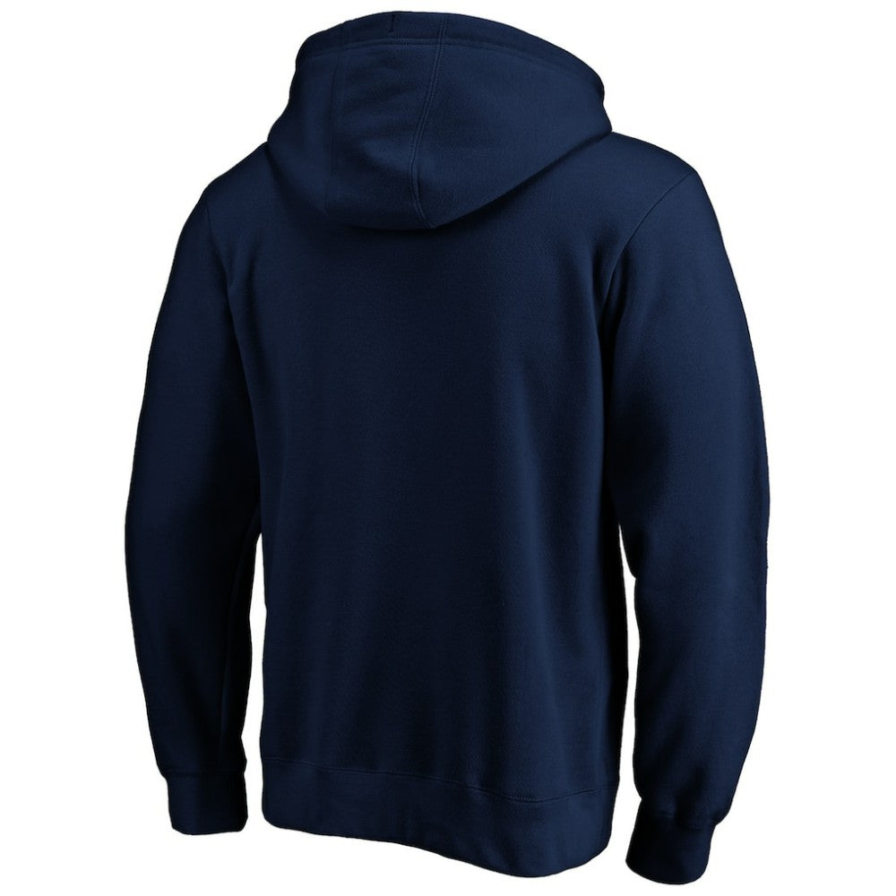 Seattle Kraken Primary Logo Pullover Hoodie - Deep Sea Blue - NHL