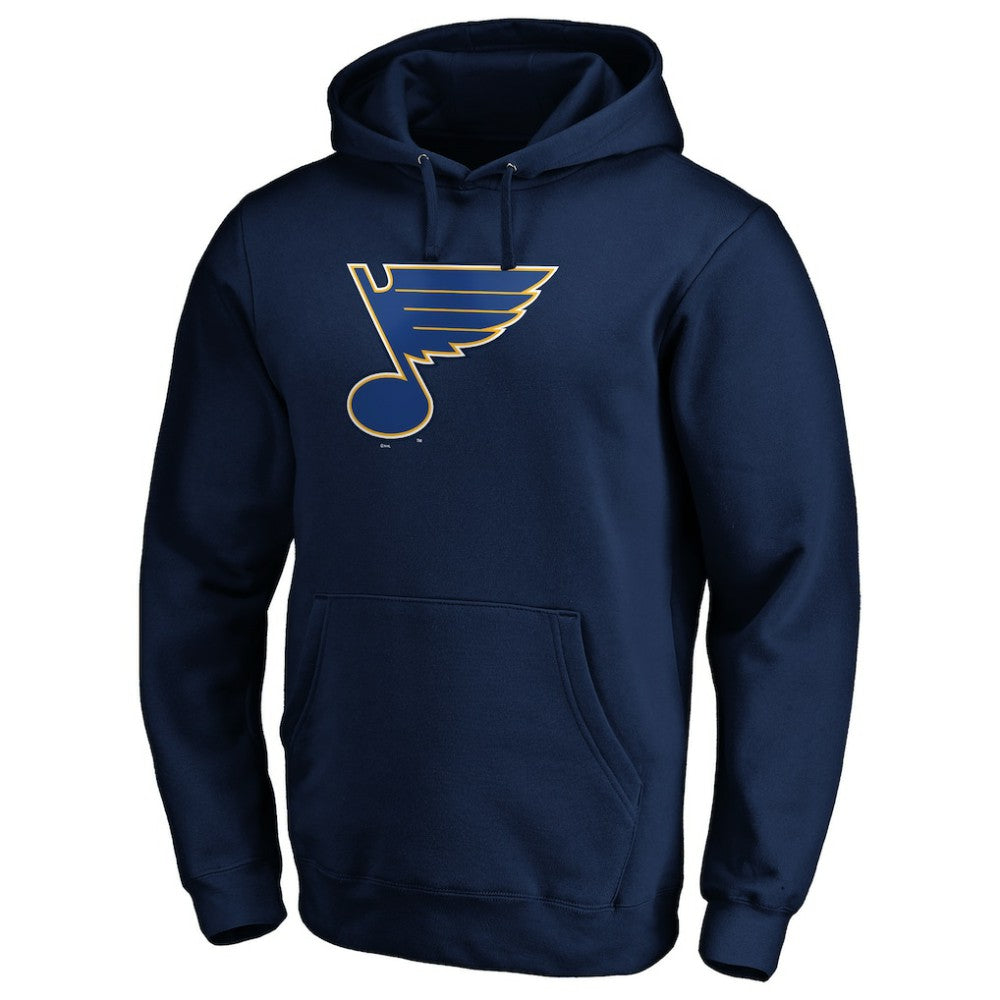 St. Louis Blues Primary Logo Pullover Hoodie - Navy - NHL