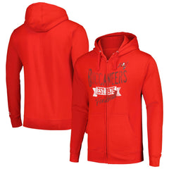 Tampa Bay Buccaneers Starter Domestic Post Season Full-Zip Hoodie Red | NFL
