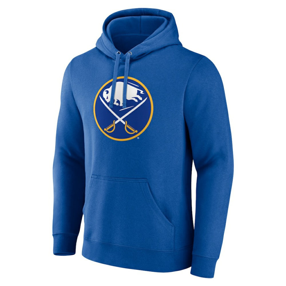 Buffalo Sabres Primary Logo Pullover Hoodie - Royal - NHL