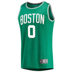 Jayson Tatum Boston Celtics Fast Break Replica Jersey Icon Edition Kelly Green - NBA