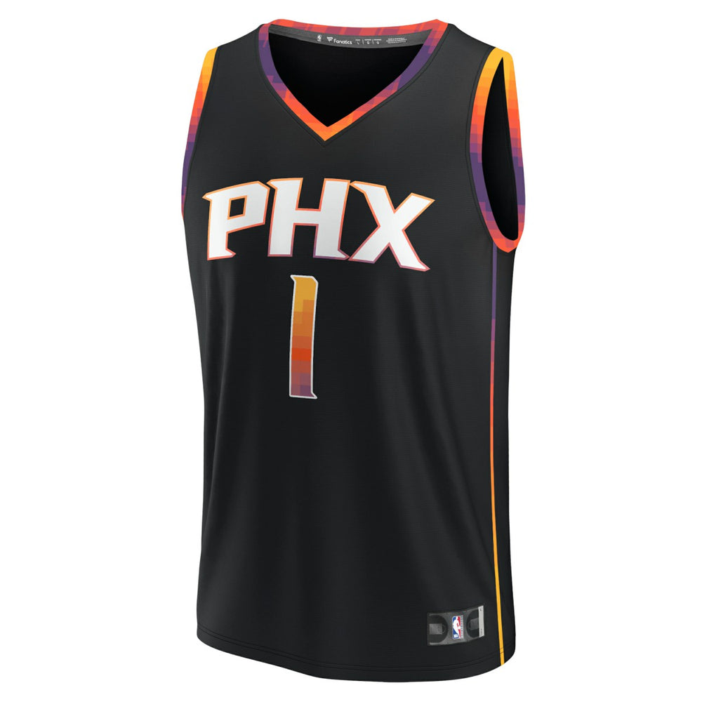 Devin Booker Phoenix Suns Fast Break Replica Player Jersey Statement Edition Black - NBA