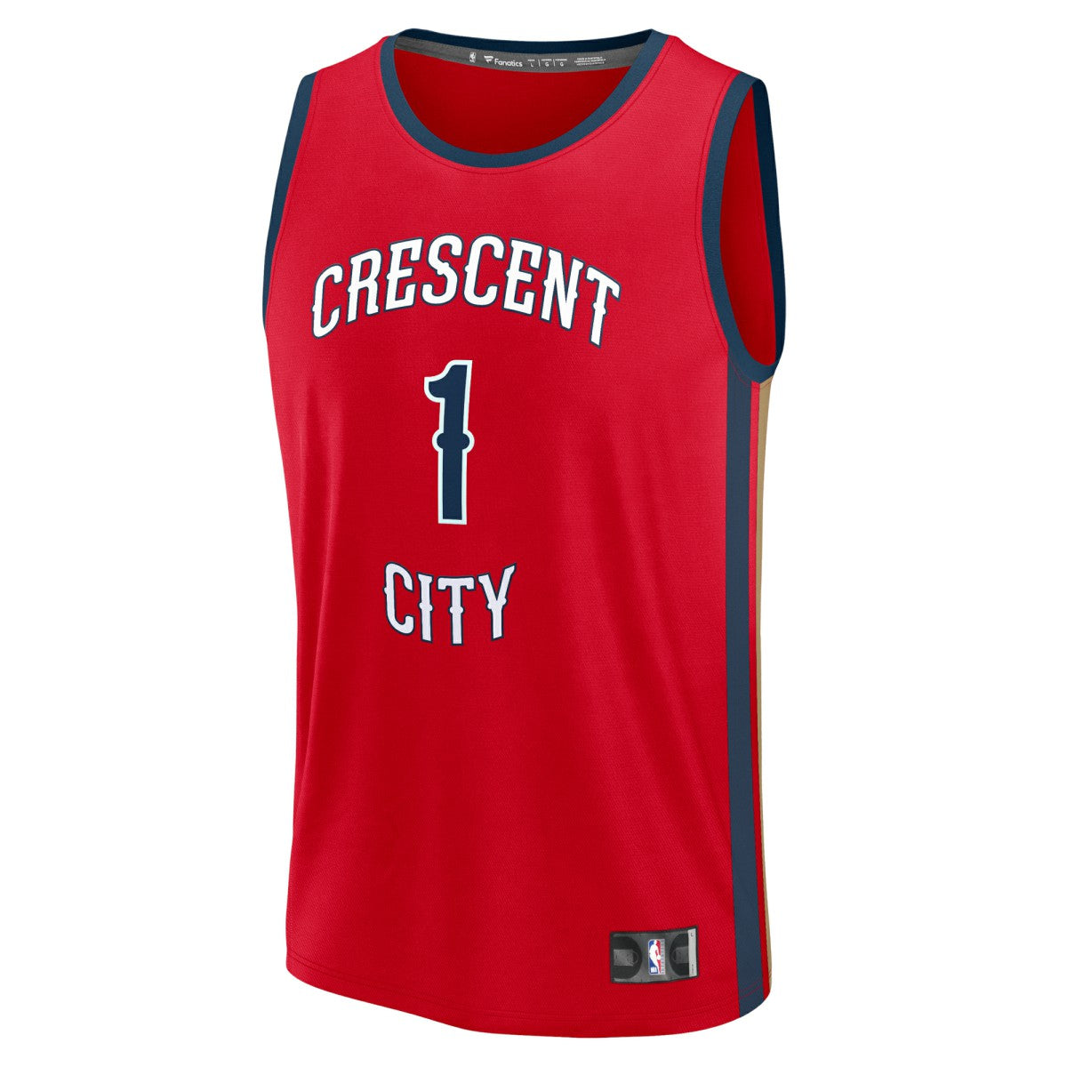 Zion Williamson New Orleans Pelicans Fast Break Replica Player Jersey Statement Edition Red - NBA