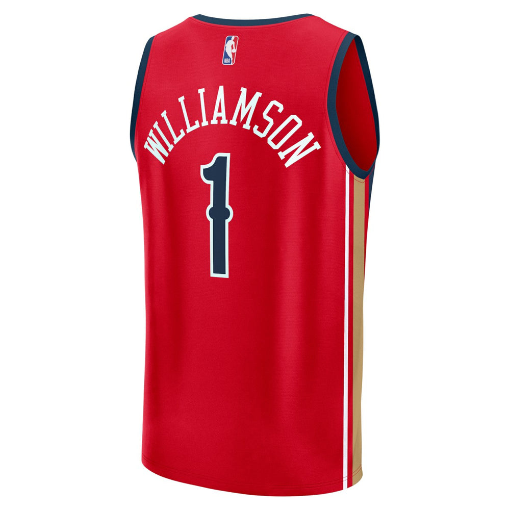 Zion Williamson New Orleans Pelicans Fast Break Replica Player Jersey Statement Edition Red - NBA
