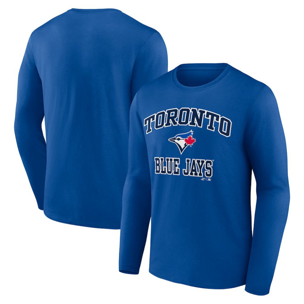 Toronto Blue Jays Logo Athletic Heart & Soul Long Sleeve T-Shirt - MLB