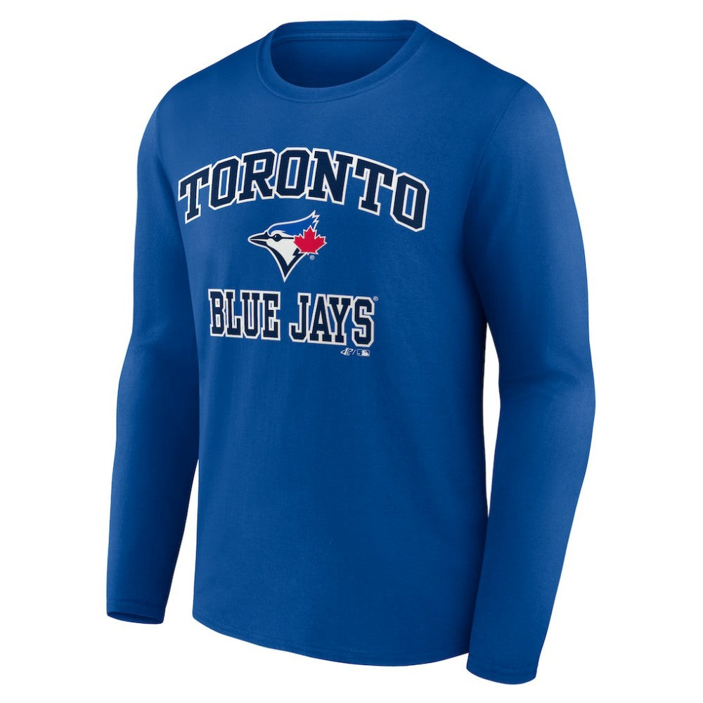 Toronto Blue Jays Logo Athletic Heart & Soul Long Sleeve T-Shirt - MLB